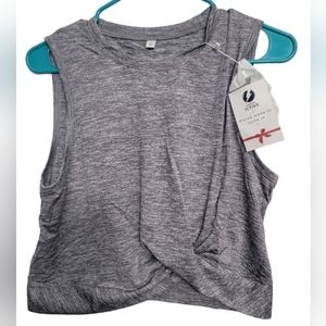ICTIVE Workout Crop Tank Top NWT size Large